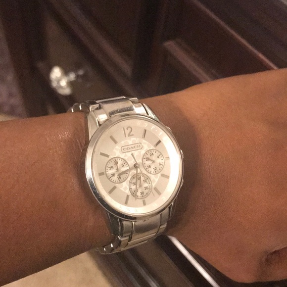 Coach Silver Watch - Picture 2 of 3